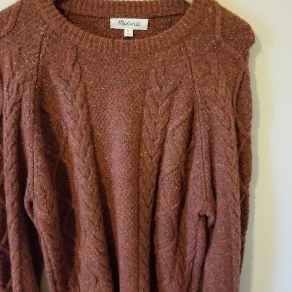 Madewell Donegal Cableknit Fisherman Jumper Sweater - Picture 5 of 14
